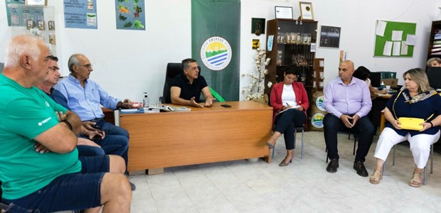 Ο Κουρέτας στον Αγροτικό Συνεταιρισμό Φαρσάλων